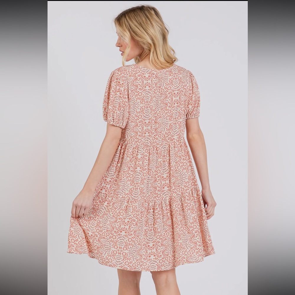 Floral Pink Dress - Picture 5 of 5